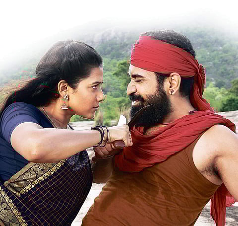 Shilpa Manjunath in Vijay Antony’s Kaali.