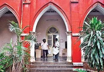 Central College where answer scripts are stored  | Pushkar V