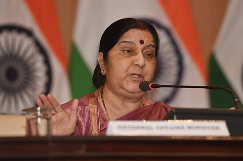 External Affairs Minister Sushma Swaraj (File | PTI)
