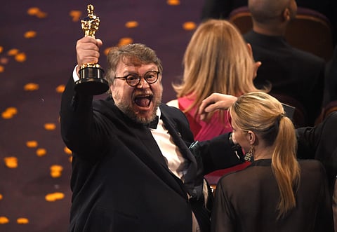 Guillermo del Toro received the Best Director Oscar for 'The Shape of Water'. (Photo | AP)