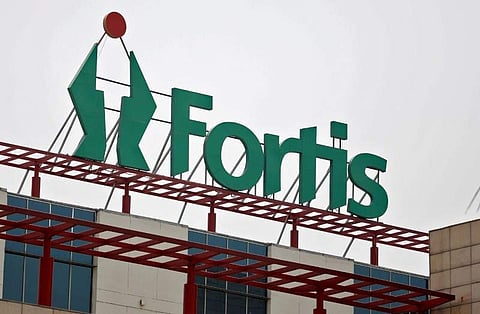 A Fortis hospital building is pictured in Gurgaon. | Reuters