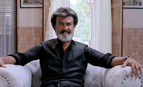 Screengrab of Rajinikanth in Kaala teaser