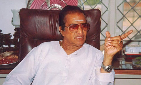 Former Chief Minister of Andhra Pradesh and Telugu Film Star N T Rama Rao | Express Archives