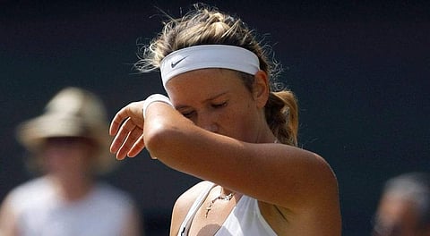 Victoria Azarenka crashed out of the French Open in the first round (File | AP)