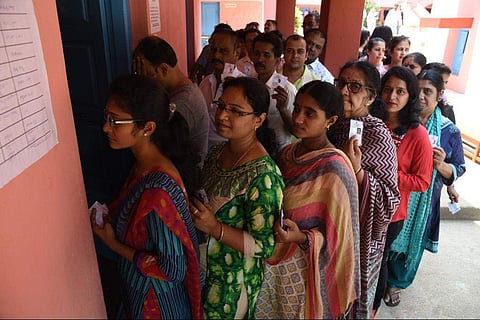 UP CEO G Venkatesh trashed the oppositions’ allegation of unfair polls and claimed that the issues were being resolved as soon as possible. (Photo | Nagaraj Gadekal)