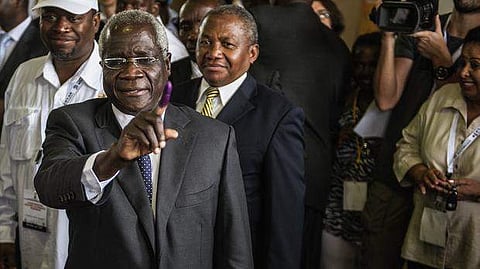 Mozambique's veteran rebel leader Afonso Dhlakama. | AFP