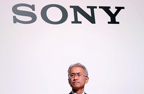 Sony Corp's new President and Chief Executive Officer Kenichiro Yoshida attends a news conference on their business plan at the company's headquarters in Tokyo, Japan May 22, 2018. | Reuters
