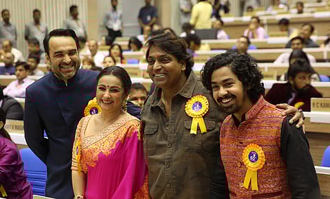 In a first in the the history of the National Film Awards ceremony, about 50 award winners boycotted the event on Thursday after they learnt that President Ram Nath Kovind, in a departure from tradition, would give away the awards to only 11 winners while