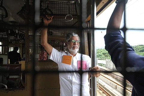 SA Chandrasekhar in 'Traffic Ramaswamy'.