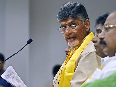 Chandrababu Naidu. | Express File Photo