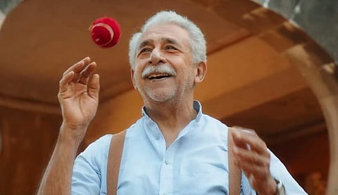 Naseeruddin Shah in a still from Hope Aur Hum. 