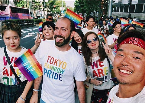 Tokyo's Rainbow Pride parade. (Photo | Instagram/ ogiziro)