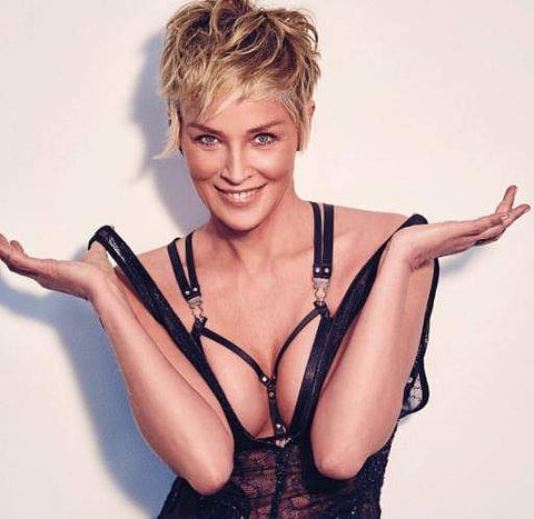 Actor Sharon Stone (Image Courtesy Twitter@sharonstone)
