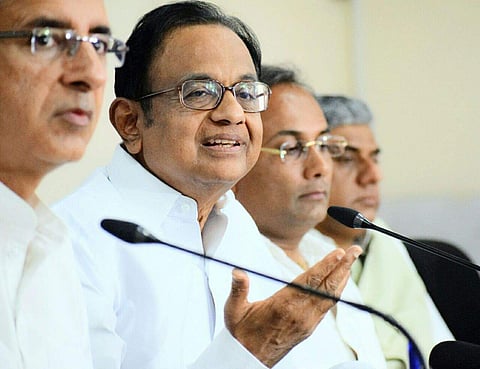 Senior Congress leader P Chidambaram. | Express Photo Services