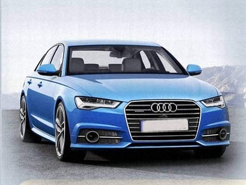 Audi A6 Matrix sedan. Used for representational purpose. ( Photo | PTI)