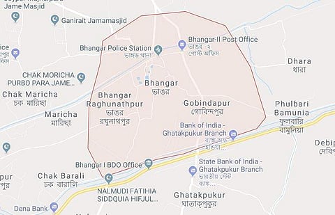 Bhangar map (Google)