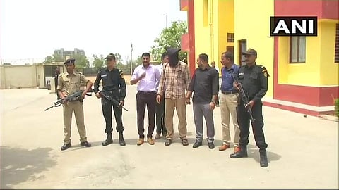 Ahmed Mohammed Lambu, against whom Red Corner Notice & warrants  were issued, was arrested by Gujarat ATS on Friday. (Photo | ANI)
