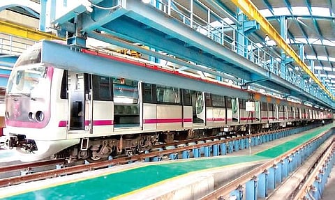 Permission to run Metro at a speed of 80 kmph is yet to be obtained