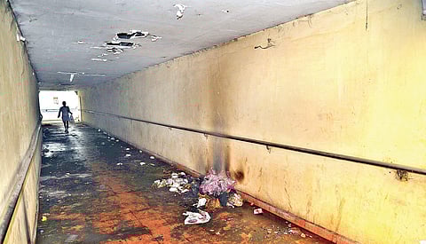 Subway on Seshadri Road, near KR Circle, leaks | Pushkar V