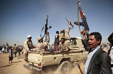 Tribesmen loyal to Houthi rebels  (File | AP)