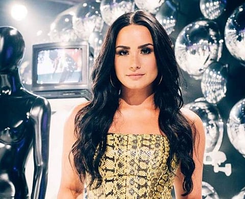 The former Disney star was forced to reschedule her gig at the O2 Arena in London after doctors deemed her unfit to perform due to 'swollen vocal chords'. (Facebook | Demi Lovato)