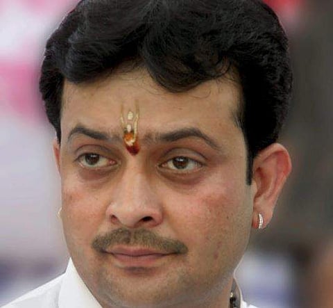 File photo of self-styled spiritual leader Bhaiyyu Maharaj who allegedly committed suicide on Tuesday June 12 2018 in Indore by shooting himself. | PTI