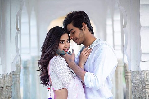 Ishaan Khatter and Janhvi Kapoor in Dhadak.