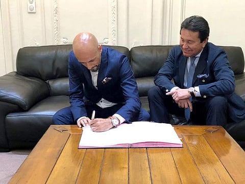 Miguel Cardoso takes over on a two-year contract after guiding Rio Ave to fifth in the Portuguese league last season. (Photo | Nantes Twitter)