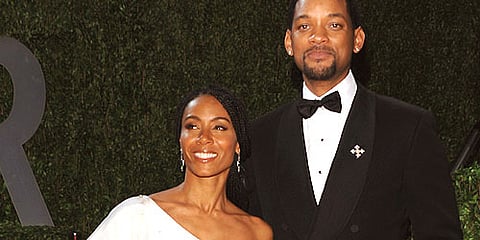 Actress Jada Pinkett Smith, left, and actor Will Smith. (AP)