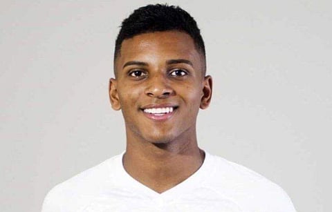 Rodrygo made his debut last November when he was just 16. (Photo | Santos Twitter)