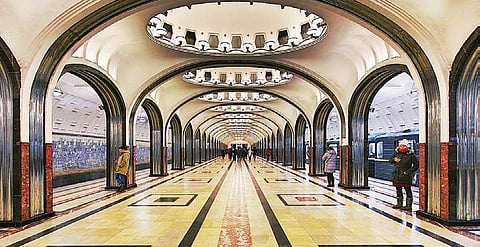 Moscow Metro, a ride back in time and rich Soviet history