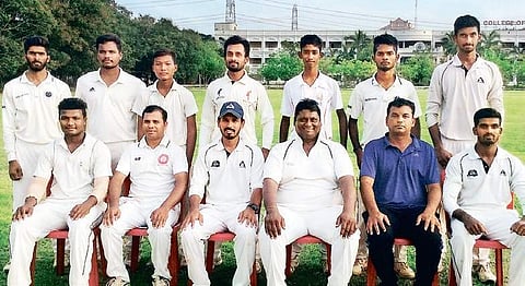 Fine Star CA players won the Gopu Memorial T20 tournament