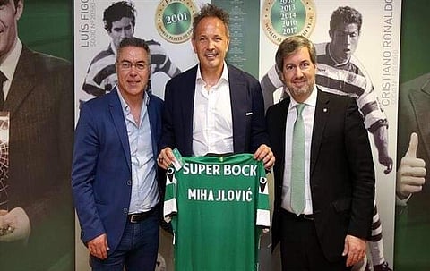 Former AC Milan and Torino coach Sinisa Mihajlovic is all set to coach Sporting Lisbon. (Twitter | Sporting Lisbon)