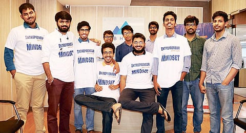 The students received one-on-one mentorship from experts at iB Hubs