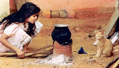 The yoga asanas in our daily chores