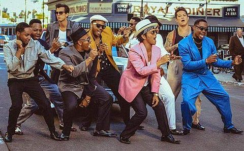 Mars has won four Grammys: the first in 2011 for Best Male Pop Vocal Performance for 'Just the Way You Are,' the second in 2014, for Best Pop Vocal Album for Unorthodox Jukebox, and two in 2016 for Record of the Year and Best Pop Duo/Group Performance, bo