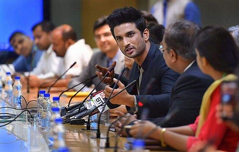 Rajput's land is on the blind side from the Earth. (Sushant Singh Rajput | PTI)