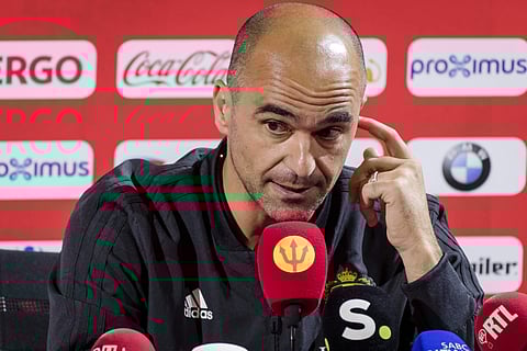 Belgium coach Roberto Martinez | AP