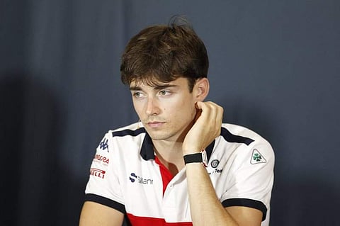 Sauber driver Charles Leclerc (File | AP)