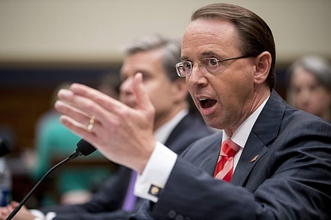 Rod Rosenstein Deputy Attorney General (File | AP)