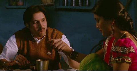 Jimmy Shergill, Shriya Saran in the 'Phamous' trailer (YouTube screengrab)