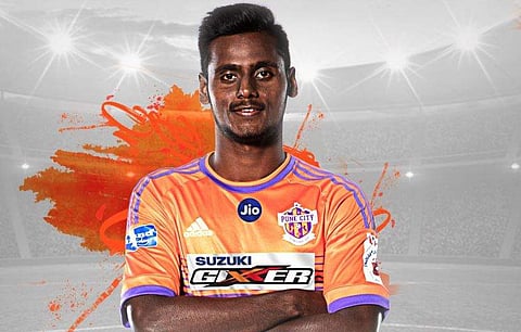 FC Pune City midfielder Rohit Kumar(Photo | FC Pune City Twitter)