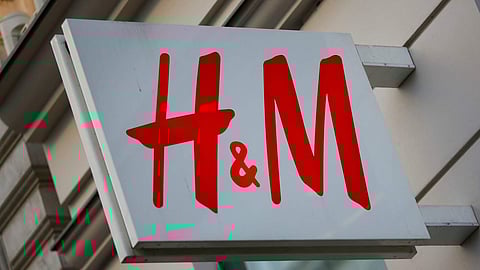 The logo of H&M. (Reuters File Photo)