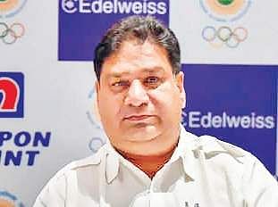 IOA secretary general Rajeev Mehta