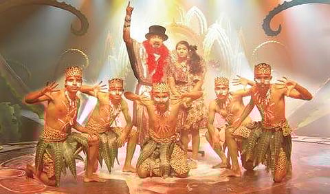 The man who casts a spell