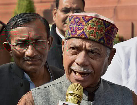 MoS Finance Shiv Pratap Shukla (File | PTI)