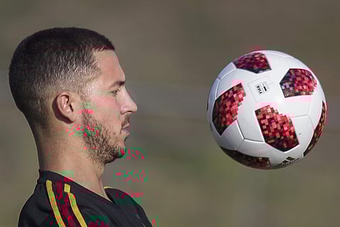 Belgium captain Eden Hazard | AP