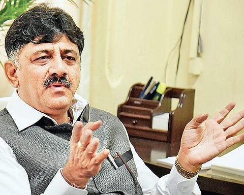 DK Shivakumar (Express photo | Nagaraja Gadekal