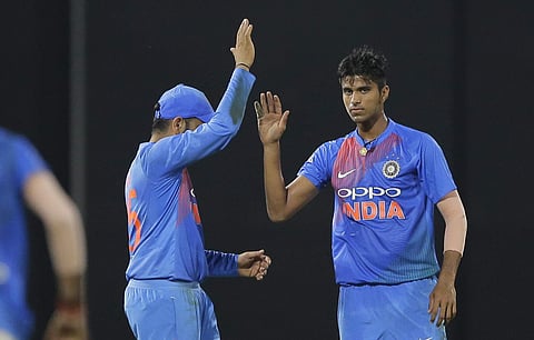 Indian all-rounder Washington Sundar (File photo | AP)