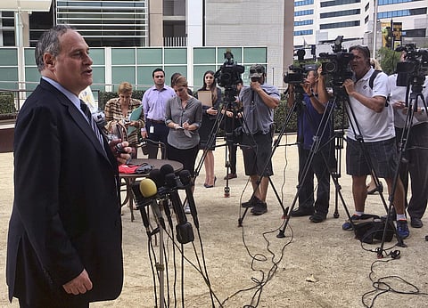 American Civil Liberties Union attorney Lee Gelernt addresses reporters after a hearing in San Diego, Calif., Monday, July 9, 2018. (Photo | AP)